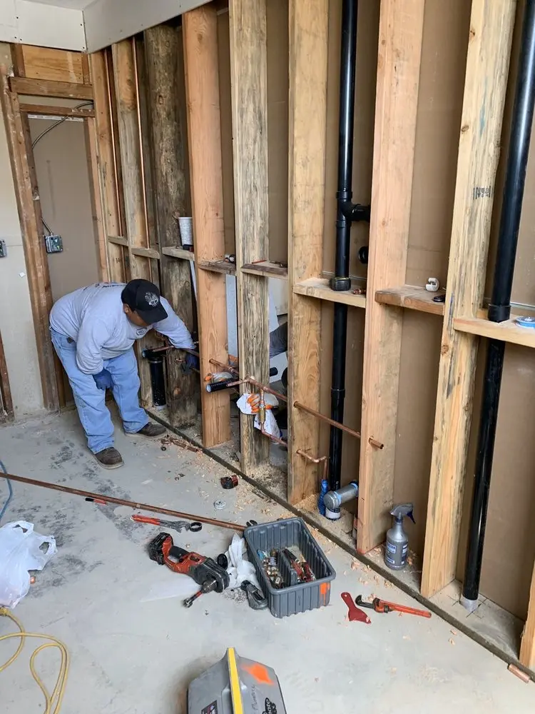Commercial rough-in plumbing for Trenchless Sewer Repair in Glenwood Estates